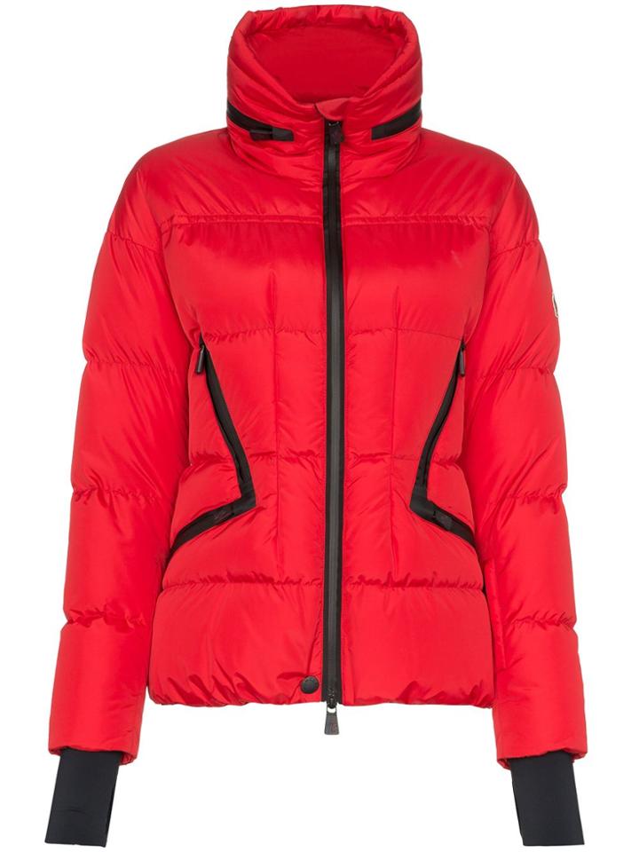 Moncler Grenoble Zip-front Padded Jacket - Red