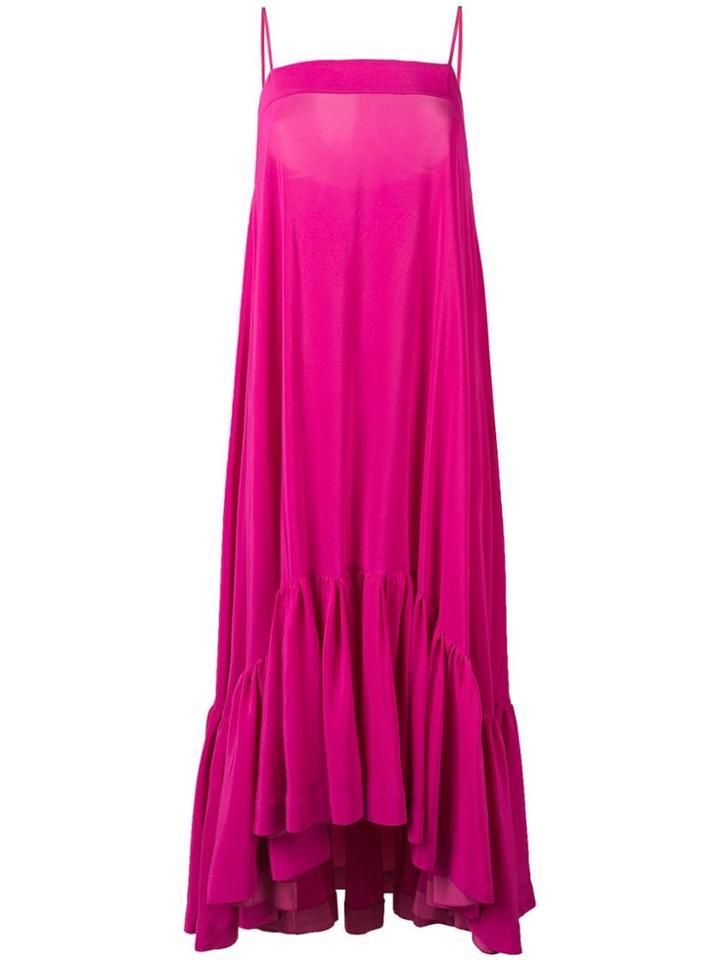 Gianluca Capannolo Flared Cami Dress - Pink