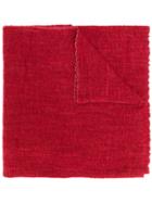 Faliero Sarti Woven Scarf - Red