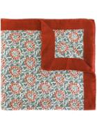 Massimo Alba Abstract Pattern Foulard, Men's, Red, Cashmere