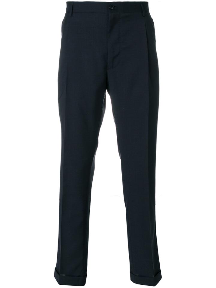 Etro Classic Tailored Trousers - Blue