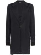 Y / Project Single-breasted Wool Blazer - Black