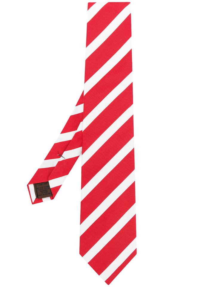 Church's Striped Tie - Red