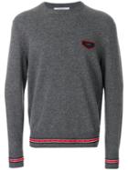 Givenchy Logo Patch Sweatshirt - Grey