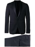 Tagliatore Two Piece Suit, Men's, Size: 46, Blue, Virgin Wool/cupro