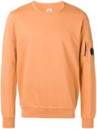 Cp Company Lens Sweatshirt - Orange