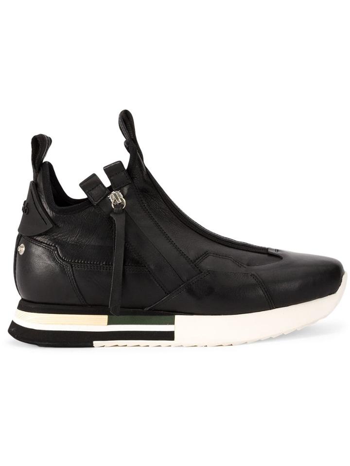 Artselab Artselab 1059 Vachetta Nera+nappa Elastica Nera Calf Leather