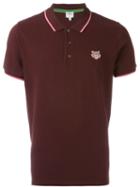 Kenzo Tiger Polo Shirt, Men's, Size: Small, Pink/purple, Cotton