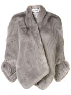 Chalayan Cut-out Detail Jacket - Grey