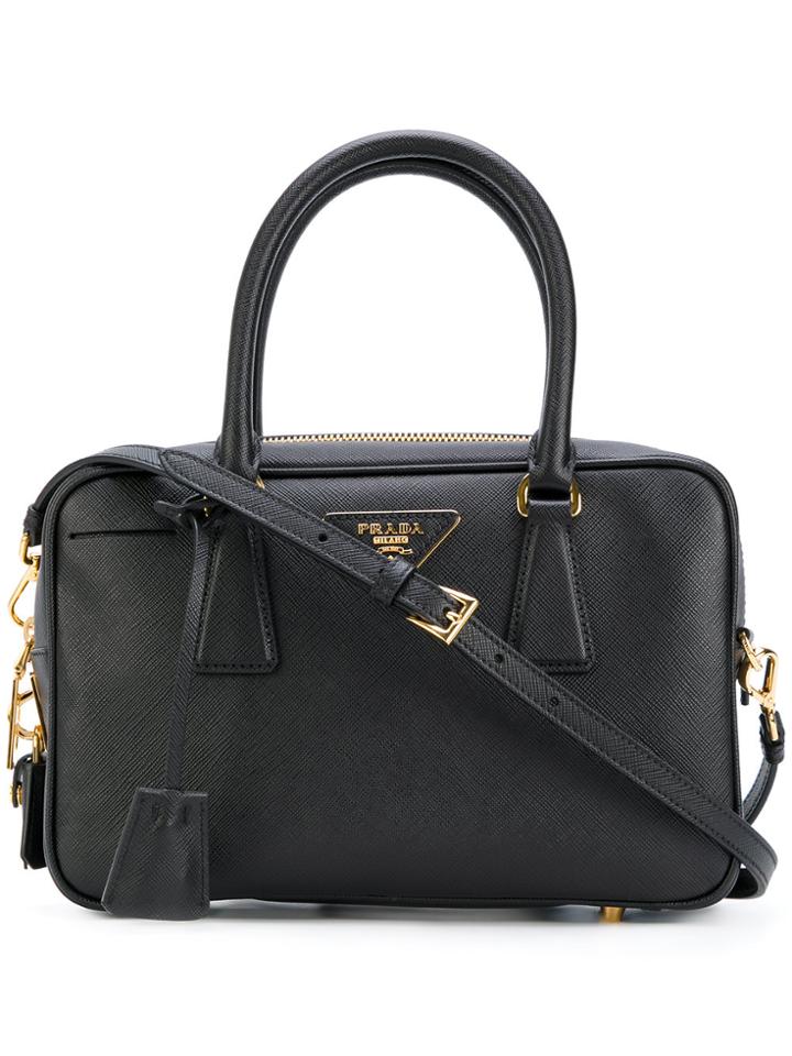 Prada Small Bowling Bag - Black