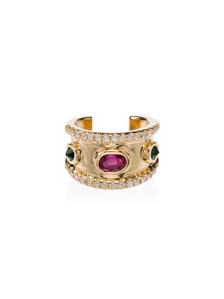 Yvonne Léon 18kt Yellow Gold Dino Ear Cuff