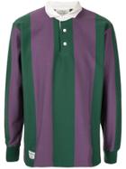 Rowing Blazers Stripe Polo Shirt - Purple