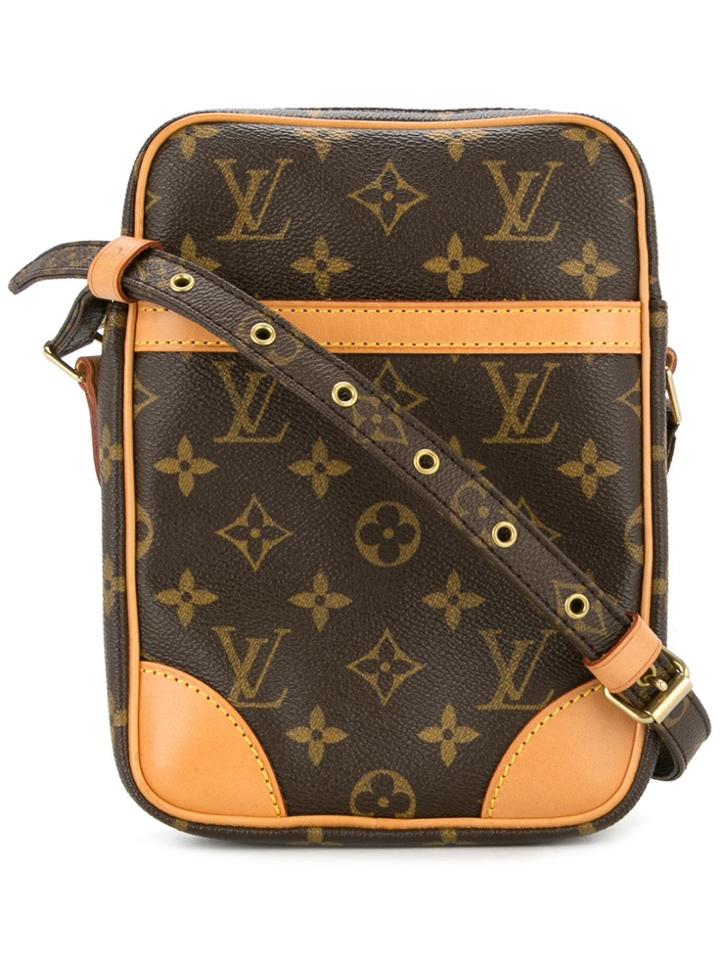 Louis Vuitton Vintage Danube Monogram Crossbody Bag - Brown
