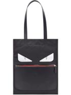 Fendi Slim Tote Bag - Black