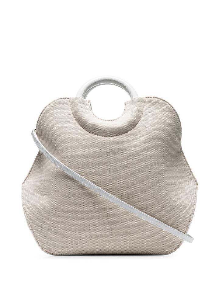 Complét Cream Neomi Mini Canvas Tote Bag - Neutrals