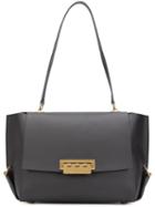 Zac Zac Posen Medium Foldover Top Tote, Women's, Black