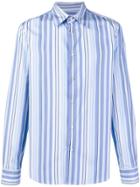 Marni Tonal Striped Shirt - Blue