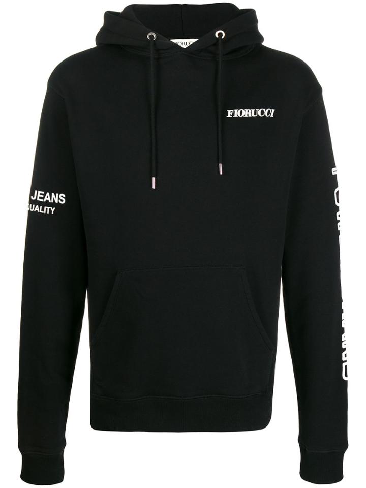 Fiorucci Power Brand Hoodie - Black