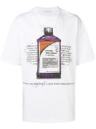 Ih Nom Uh Nit Cough Syrup Bottle Print T-shirt - White
