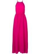 Semicouture Jasmine Maxi Dress - Pink