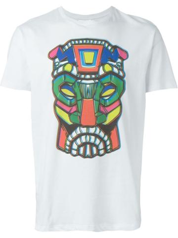 Excelsior X Expo Graphic Print T-shirt, Men's, Size: Small, White, Cotton