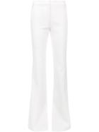 Tibi - Flared Trousers - Women - Polyester/spandex/elastane/viscose - 10, White, Polyester/spandex/elastane/viscose