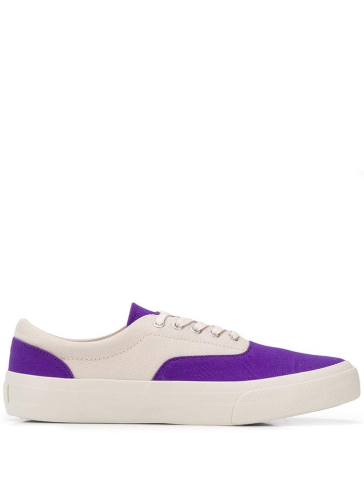 Ymc Colour-block Sneakers - Neutrals