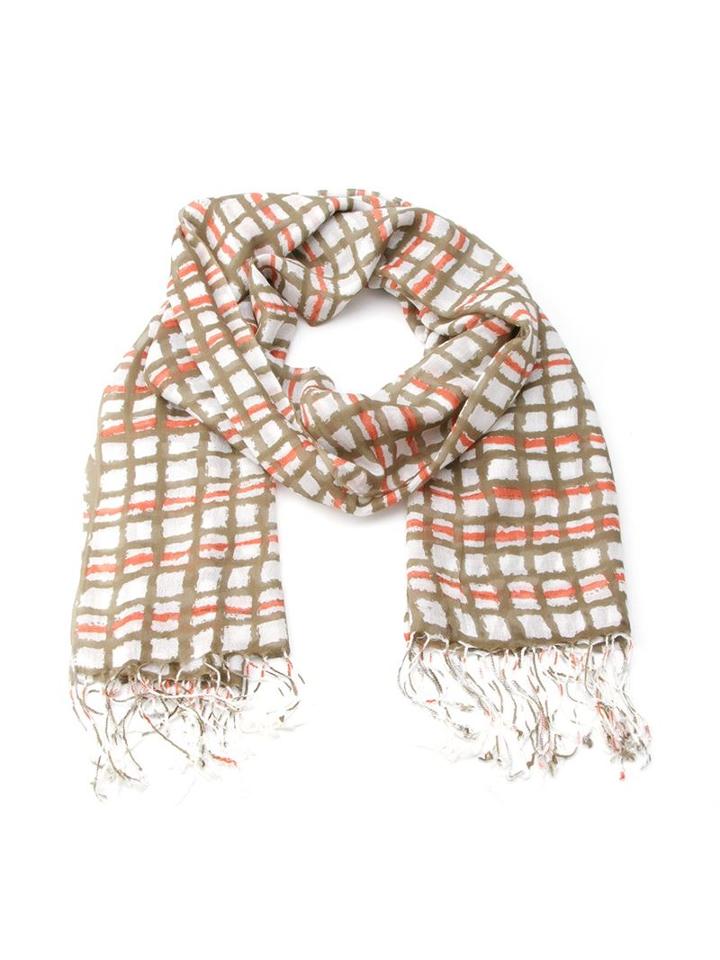 Serpui Check Scarf