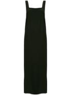 Matin Side Split Dress - Black