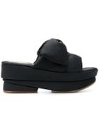 Chie Mihara Dreamy Platform Sandals - Black