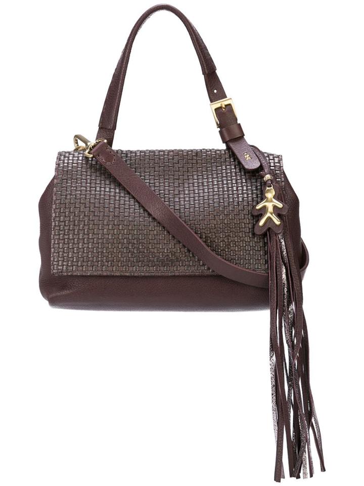 Henry Beguelin Tassel Detail Tote Bag - Red