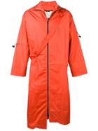 A-cold-wall* Asymmetric Parka Coat - Orange