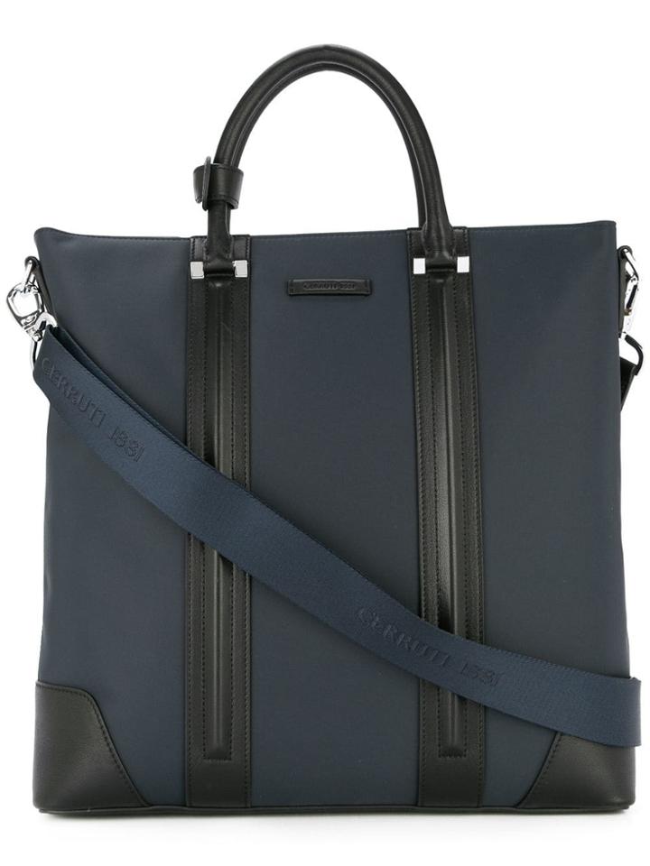 Cerruti 1881 Logo Tote Bag - Blue