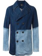 Ports 1961 Denim Patch Caban Coat