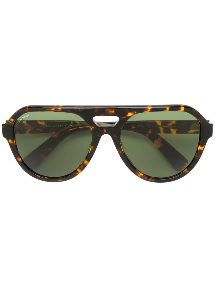 Dsquared2 Eyewear Barak Aviator Sunglasses - Brown