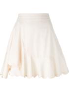 See By Chloe Scalloped Hem Skirt