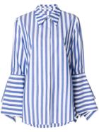 Vivetta Striped Shirt - Blue