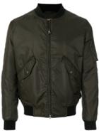 Sealup Zipped Bomber Jacket - Green