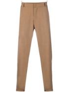 Maison Flaneur Cut-out Hem Trousers - Nude & Neutrals