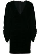 Stella Mccartney Fitted V-neck Dress - Black
