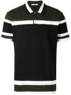 Givenchy Cuban-fit Paneled Polo Shirt, Men's, Size: Small, Green, Cotton