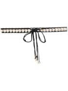 Alanui Cowride Shell Belt - Black