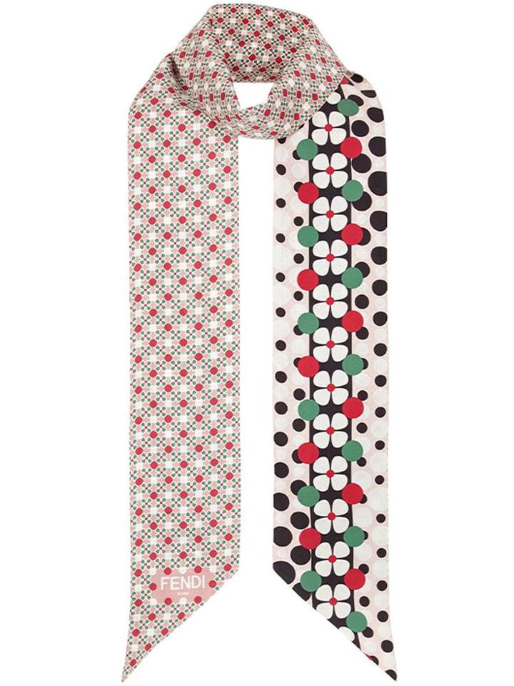 Fendi Floral Wrappy Scarf - Pink