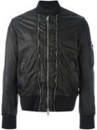 Neil Barrett Zip Trim Bomber Jacket