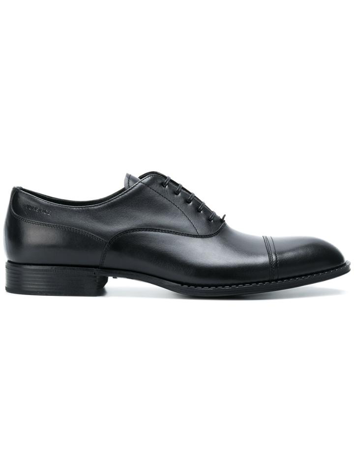 Versace Lace-up Derby Shoes - Black