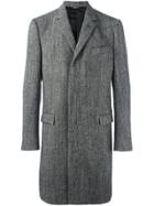 Dolce & Gabbana Tweed Coat - Grey