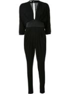 Emanuel Ungaro Lace Back Jumpsuit, Women's, Size: 40, Black, Viscose