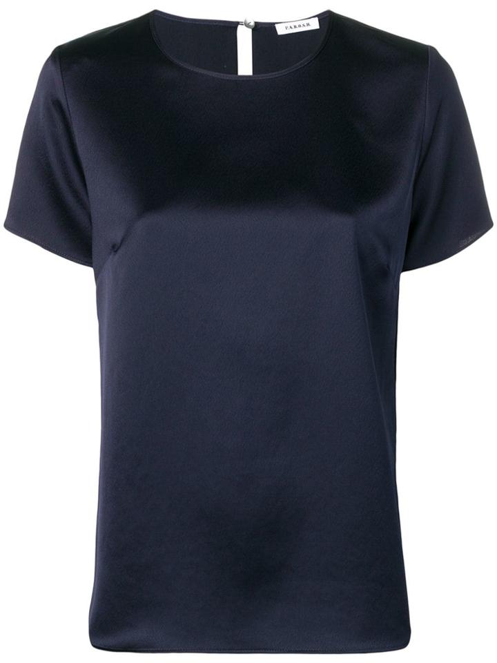 P.a.r.o.s.h. Silk Effect Top - Blue