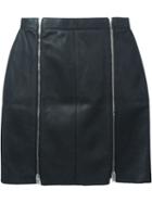 Saint Laurent Zip Detail Skirt