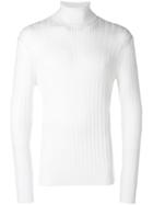 Eleventy Turtleneck Knitted Sweater - White